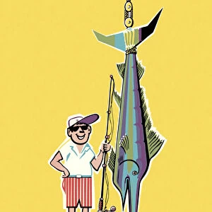 Man with Swordfish
