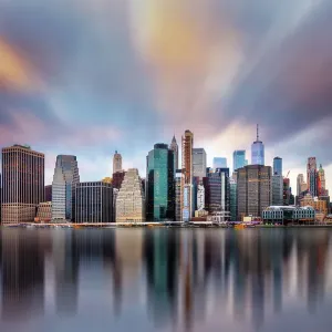 Manhattan Reflected Skyline Manhattan Reflected Skyline