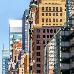 Manhattan street view Manhattan street view