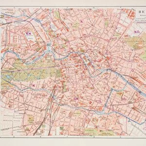 Map of Berlin 1895