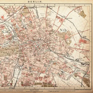 Map of Berlin 1898