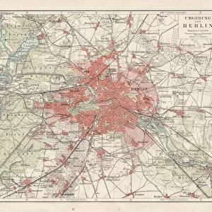 Map of Berlin 1900