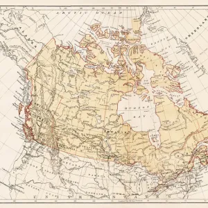 Map of Canada 1878