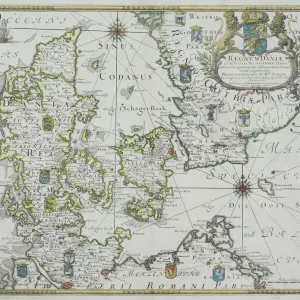 Map of Denmark Map of Denmark