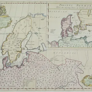 Map of Denmark Map of Denmark