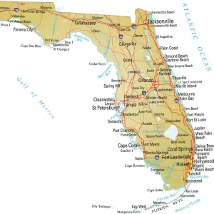 Map of Florida