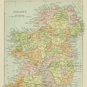 Map of Ireland