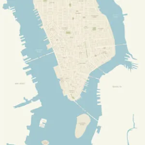 Map of Manhattan