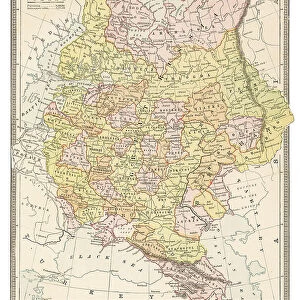 Map of Russia 1883