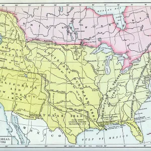 Map Of Territorial Growth Of The US Map Of Territorial Growth Of The US