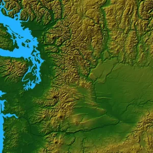 Map of Washington Map of Washington