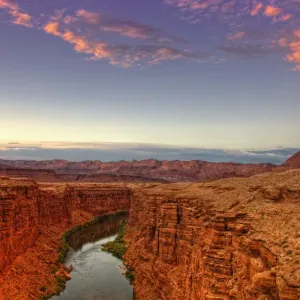 Marble Canyon Print at Sunset Marble Canyon Print at Sunset
