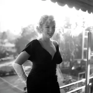 Marilyn Monroe At The Beverly Hills Hotel Marilyn Monroe At The Beverly Hills Hotel