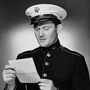 Marine reading letter