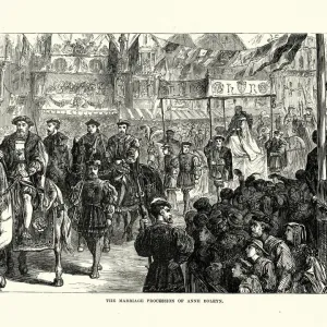 Marriage procession of Anne Boleyn Marriage procession of Anne Boleyn