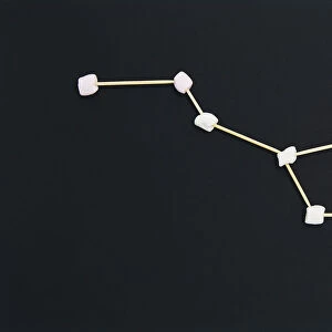 Marshmallow constellation of the Big Dipper