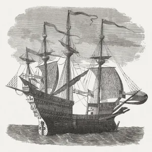 Mary Rose Warship Print