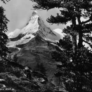 The Matterhorn Print, a photograph of the mountain peak The Matterhorn Print, a photograph of the mountain peak