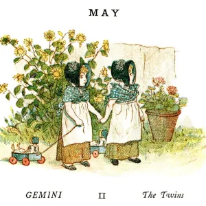 May - Kate Greenaway, 1884 May - Kate Greenaway, 1884
