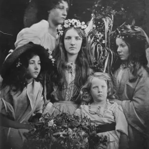 May Queen Print, 1866 May Queen Print, 1866