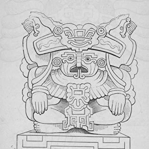 Mayan Figure From Oaxaca, Mexico