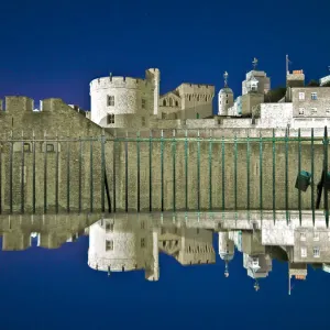 Medieval Tower Reflection Medieval Tower Reflection