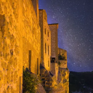 Travel Destinations Metal Print Collection: Medieval Fortress Town of Pitigliano