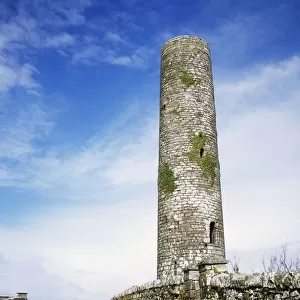 Meelick Round Tower, Swinford, Co Mayo, Ireland