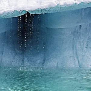 Melting iceberg Melting iceberg