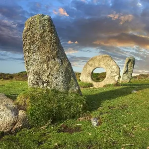 Late Neolithic or early Bronze Age standing stones print