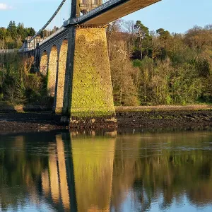 Menai Suspension Bridge, Anglesey, North Wales Menai Suspension Bridge, Anglesey, North Wales