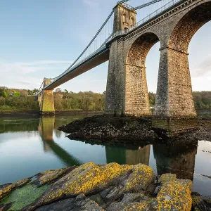 Menai Suspension Bridge Print Menai Suspension Bridge Print