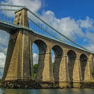 Menai Suspension Bridge Print Menai Suspension Bridge Print