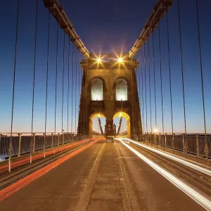 Menai Suspension Bridge Print, June 2016 Menai Suspension Bridge Print, June 2016