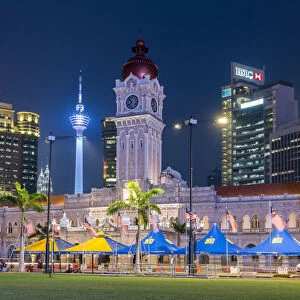 Merdeka square in the evening, Kuala Lumpur, Malaysia