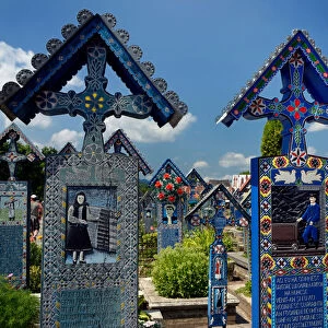 Merry Cemetery, Sapanta, Maramures, Romania