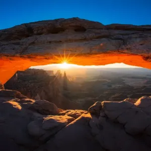 Mesa Arch Sunrise Print: Canyonlands National Park Icon Mesa Arch Sunrise Print: Canyonlands National Park Icon