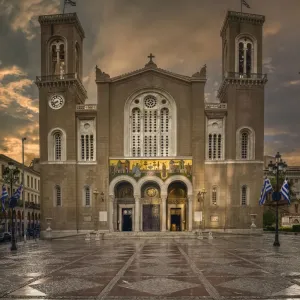 Metropolitan Cathedral in Athens, Attica, Greece Metropolitan Cathedral in Athens, Attica, Greece