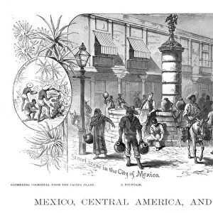 Mexico Central america scene illustration 1886