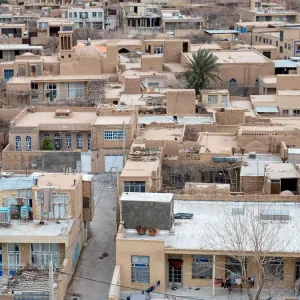 Casas de Meybod, Irán central. Casas de Meybod, Irán central.