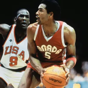 Michael Jordan Guarding Tony Simms Michael Jordan Guarding Tony Simms