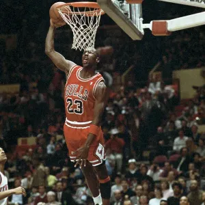 Michael Jordan Slam Dunking Michael Jordan Slam Dunking