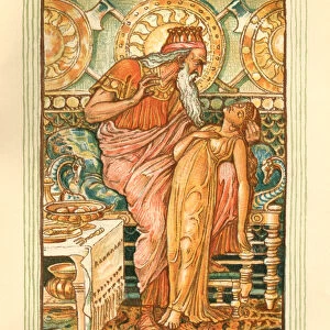 Midas daughter turned to gold - Greek mythology