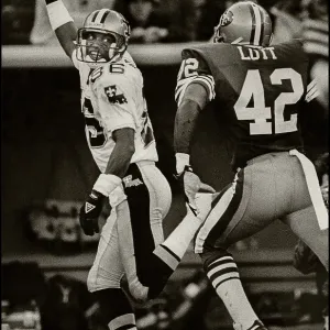 Mike Jones Celebrates A Touchdown
