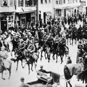Military on Horses