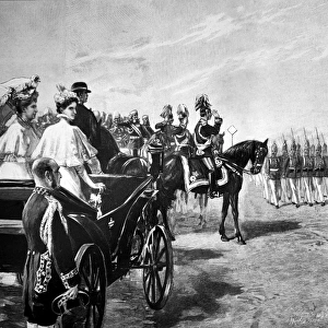Military parade - 1896