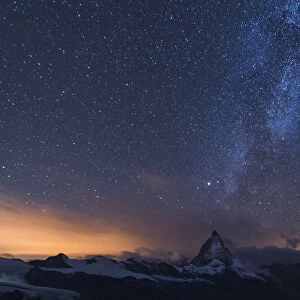 Milky Way Galaxy over th Matterhorn