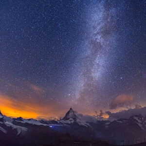 Milkyway over Matterhorn