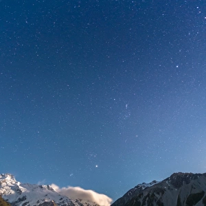 Million of Stars over Mt Cook national park