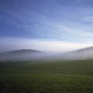 Mist, Slieve Na Calliagh, Near Oldcastle Co Meath